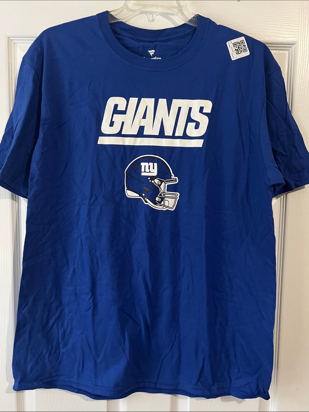 NWOT New York Giants Royal Blue Graphic Tee #1 Grandpa